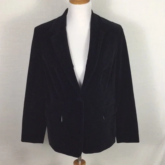 Lord Taylor Jackets Coats Nwot Lord And Taylor Velvet